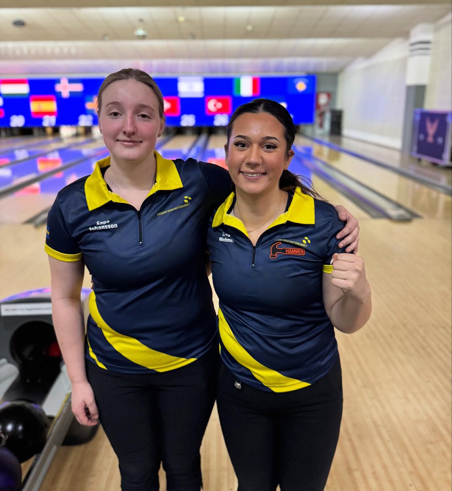 Saga Johansson Och Elissa Mehmet Vinner Dubbelkval